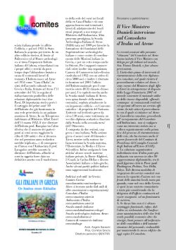 Sviluppo dei rapporti tra Italia e Grecia, in riferimento alla formazione scolastica.