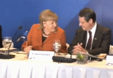 Angela Merkel, Cancelliere della Germania e Nicos Anastasiades, Presidente della Repubblica di Cipro