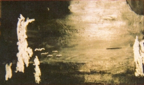 Il dipinto Verso l'eclissi di Helga Lumbar Robba