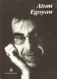 Copertina del libro Atom Egoyan di Alberto Momo
