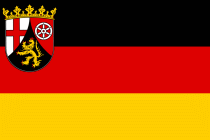 Bandiera del Land tedesco Renania-Palatinato