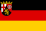 Bandiera del Land Renania Palatinato in Germania