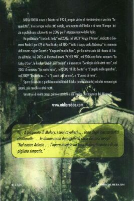 Dipinto di Arnold B�cklin denominato Scontro davanti al Castello nella quarta di copertina del romanzo Castel Rovino scritto da Nidia Robba scrittrice e poetessa di Trieste