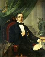Ritratto di Pasquale Revoltella in un dipinto di Tito Agujari