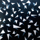 Dipinto senza titolo in acrilico su tela di cm.80x80 realizzato da Carlo Fontanella nel 2016