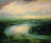 Dipinto in acrilico su tela di cm.100x120 denominato Memento realizzato da Claudio Mario Feruglio nel 2012