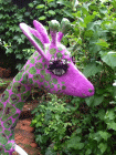 Dettaglio di sedia giraffa di Ana Cevallos