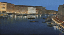 Dipinto a olio su tela di cm.40x80 denominato Canal Grande realizzato da Fabio Colussi nel 2014