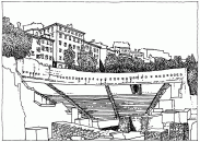 Opera di Franco Nuti denominata Teatro romano