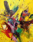 Dipinto a olio su tela di cm.100x70 denominato Natura 1 realizzato da Gianni Borta nel 2014