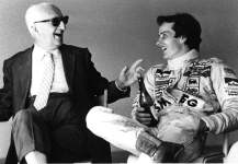 Enzo Ferrari e Gilles Villeneuve