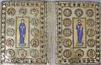 Legatura bizantina in argento dorato