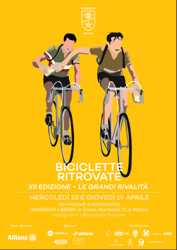 Locandina della rassegna Biciclette Ritrovate edizione 2018