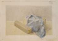 Disegno a pastelli di cm.30x21 denominato Natura Morta realizzato da Adriana Marchetti nel 2009