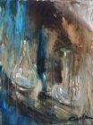 Dipinto a olio su tela di cm.50x70 denominato Vetri realizzato da Nora Carella nel 2010