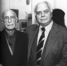 Paolo Barozzi con Gillo Dorfles
