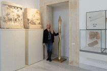 Opera in bronzo realizzata da Venia Dimitrakopoulou nel 2018 donata al Museo Salinas, fotografia di Iolanda Carollo