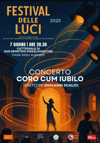 Locandina del concerto del Concerto del Coro Cum Iubilo a giugno 2025