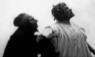 Dante Alighieri e Virgilio, interpretati da Salvatore Papa e Arturo Pirovano nel film L'Inferno del 1911