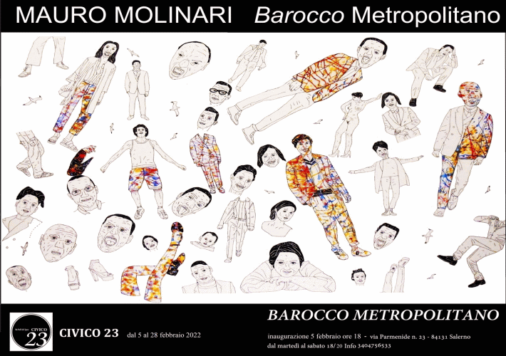 Locandina della mostra Barocco Metropolitano di Mauro Molinari