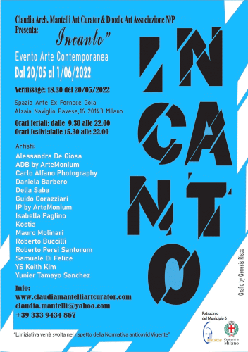 Locandina della mostra Incanto