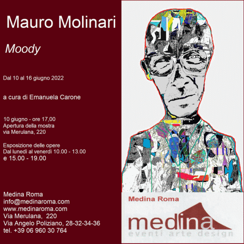 Locandina della mostra di Mauro Molinari
