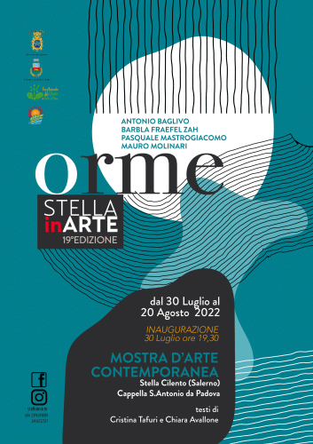 Locandina della mostra Orme