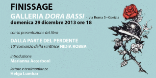 Particolare della locandina realizzata per la presentazione a Gorizia del romanzo di Nidia Robba