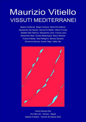 Locandina della mostra Vissuti Mediterranei
