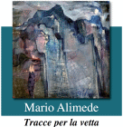 Opera di Mario Alimede nella locandina di presentazione della mostra in Friuli Venezia Giulia