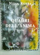 Dipinto di Helga Robba realizzato in acrilico su lino antico e denominato Spazi della mente utilizzato nella copertina del libro di poesie Quadri dell'anima della poetessa triestina Nidia Robba