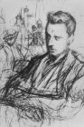 Rainer Maria Rilke in un ritratto giovanile
