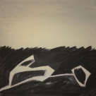 Dipinto ad acrilico su tela di cm.100x100 denominato Mappa otto realizzato da Ruggero de Cal� nel 2008