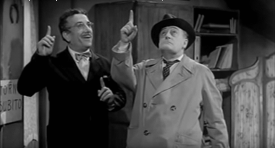Totò e Peppino De Filippo nel film La Cambiale