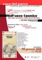 Locandina della presentazione a Roma del libro Nell'Uovo Cosmico di Helene Paraskeva