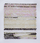 Opera RA-4 su carta emulsionata intrecciata e cucita con cotone di cm 108x103x1 denominata Entanglement 013 realizzata da Valentina De' Math nel 2015-16