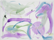 Dipinto di cm 134x1795 denominato Silenzio del Tempo IV realizzato da Yanyan Huang